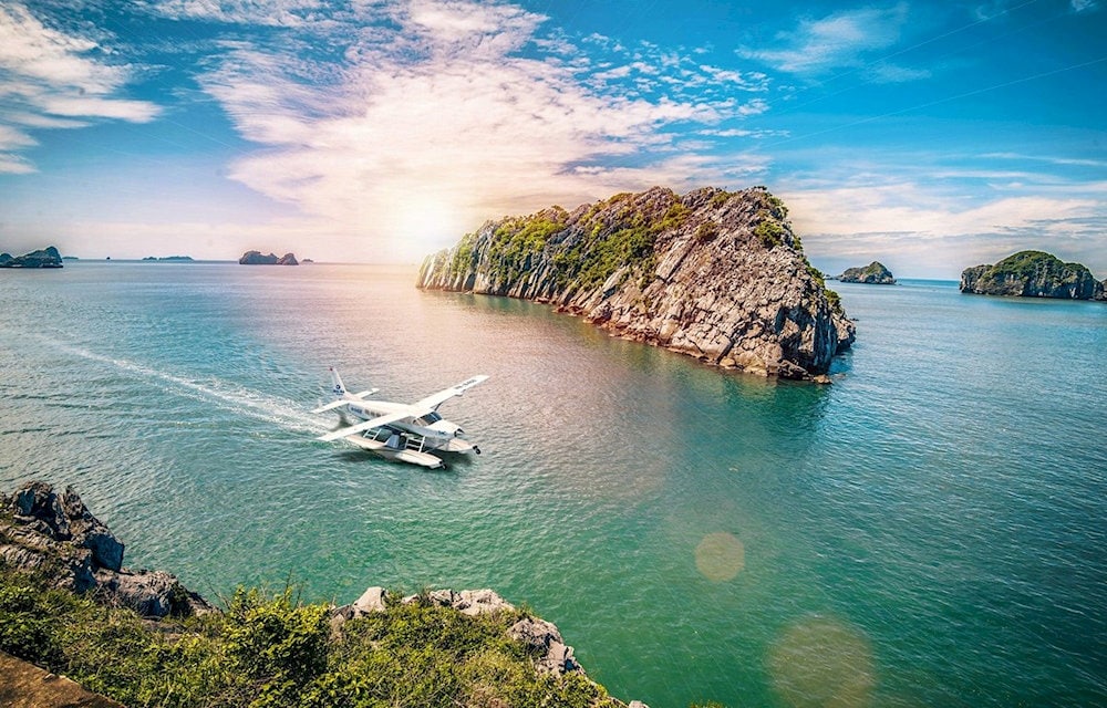 Traveling by seaplane offers a unique and unforgettable experience 